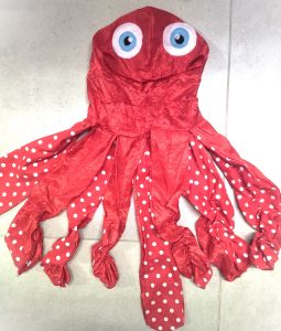 Kids Costumes to Hire - Octopus - Red - CHILD